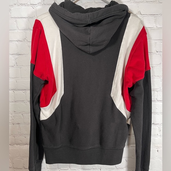 True Religion Mens Small Hoodie Sweatshirt Logo Pullover Black - Picture 3 of 8